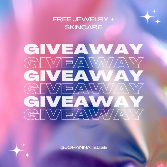 🎉 FREE JEWELRY AND SKINCARE GIVEAWAY PLUS FREE SHIPPING 🎉@JOHANNA_ELISE - Picture 1 of 1